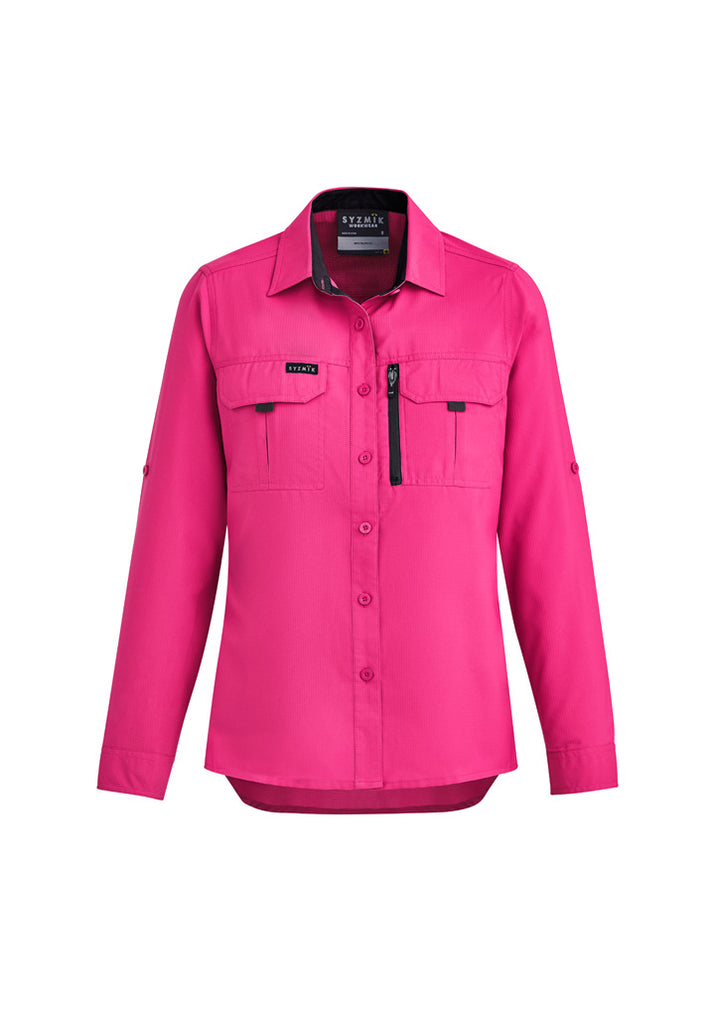Syzmik Womens Outdoor Long Sleeve Shirt ZW760