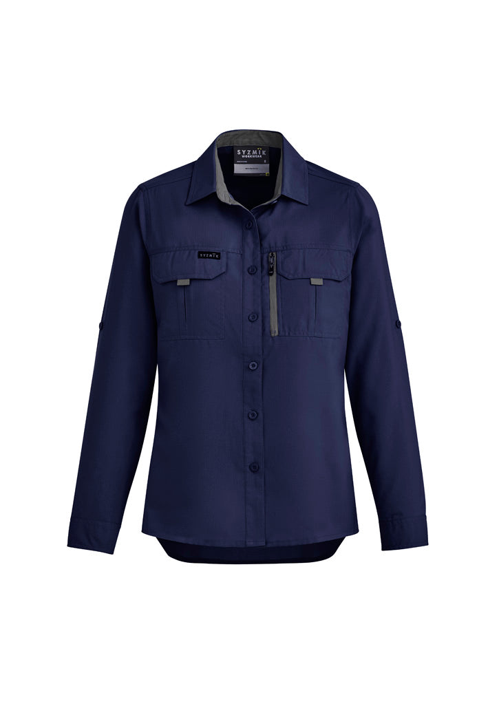 Syzmik Womens Outdoor Long Sleeve Shirt ZW760