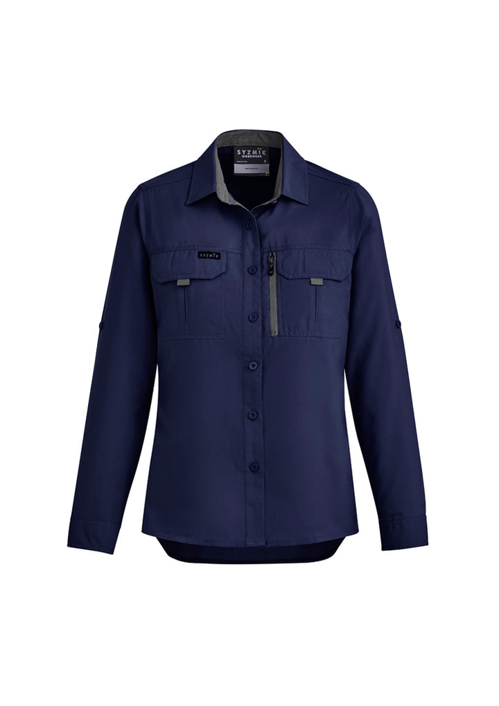 Syzmik Womens Outdoor Long Sleeve Shirt ZW760