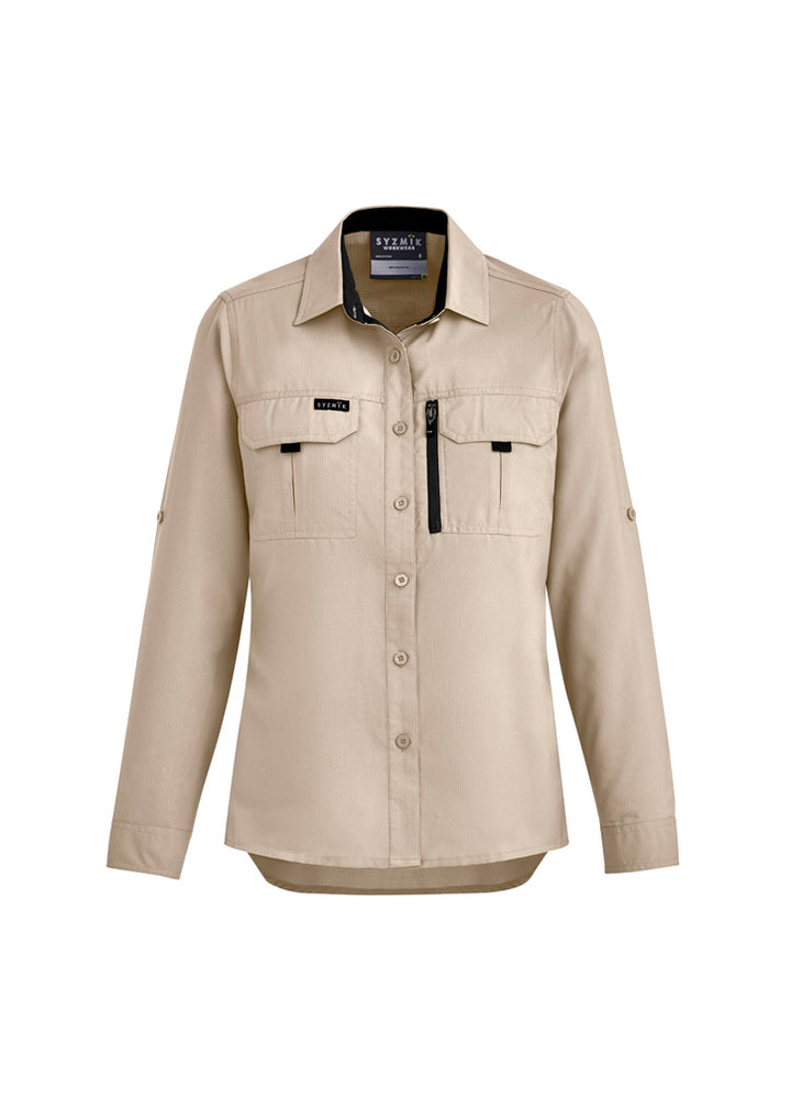 Syzmik Womens Outdoor Long Sleeve Shirt ZW760