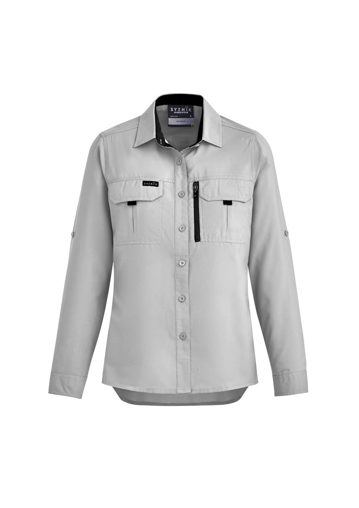 Syzmik Womens Outdoor Long Sleeve Shirt ZW760