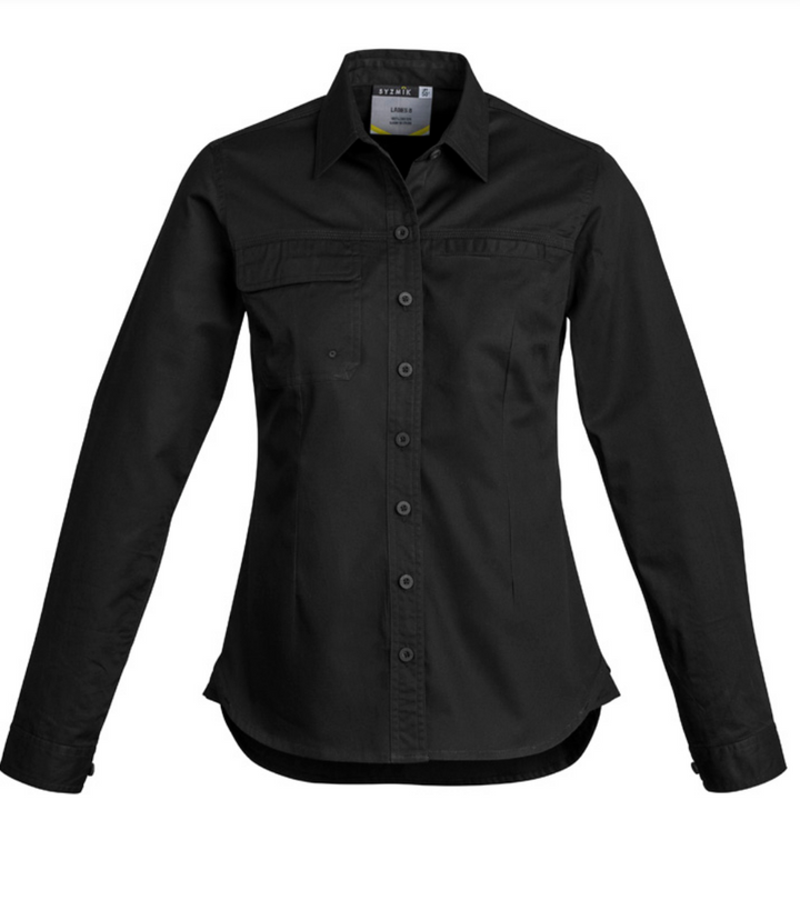 Syzmik Womens Lightweight Tradie Long Sleeve Shirt ZWL121