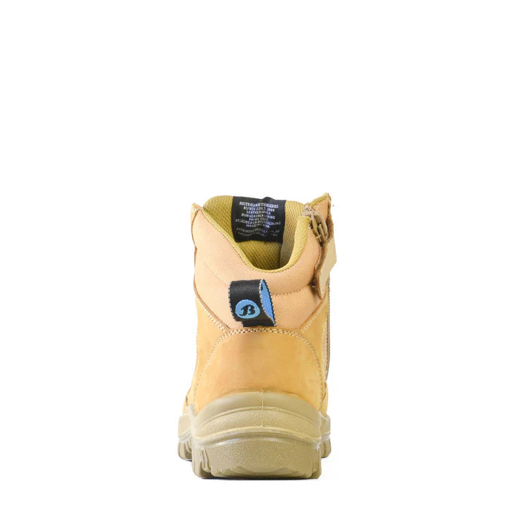 Bata Industrials Zippy Zip Sided Steel Cap Safety Boot