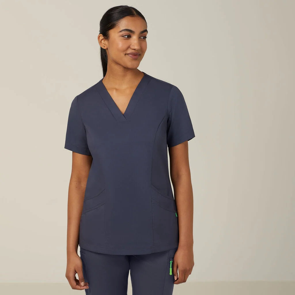 NNT Next-Gen Antibacterial Active Florence Scrub Top CATULM