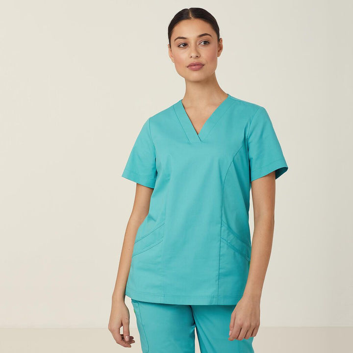 NNT Next-Gen Antibacterial Active Florence Scrub Top CATULM