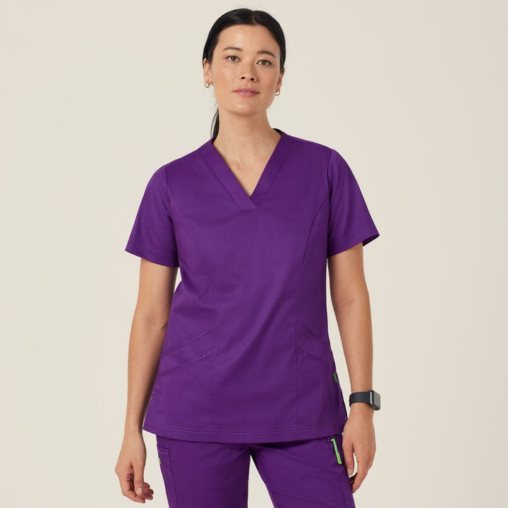 NNT Next-Gen Antibacterial Active Florence Scrub Top CATULM