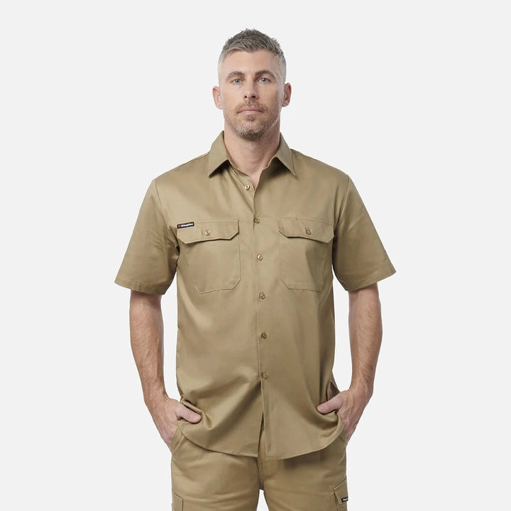 KingGee Men's Originals Cotton Drill Work Shirt K04030