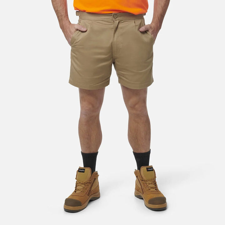 KingGee Men's Originals Side Tab Cotton Drill Work Shorts K07010