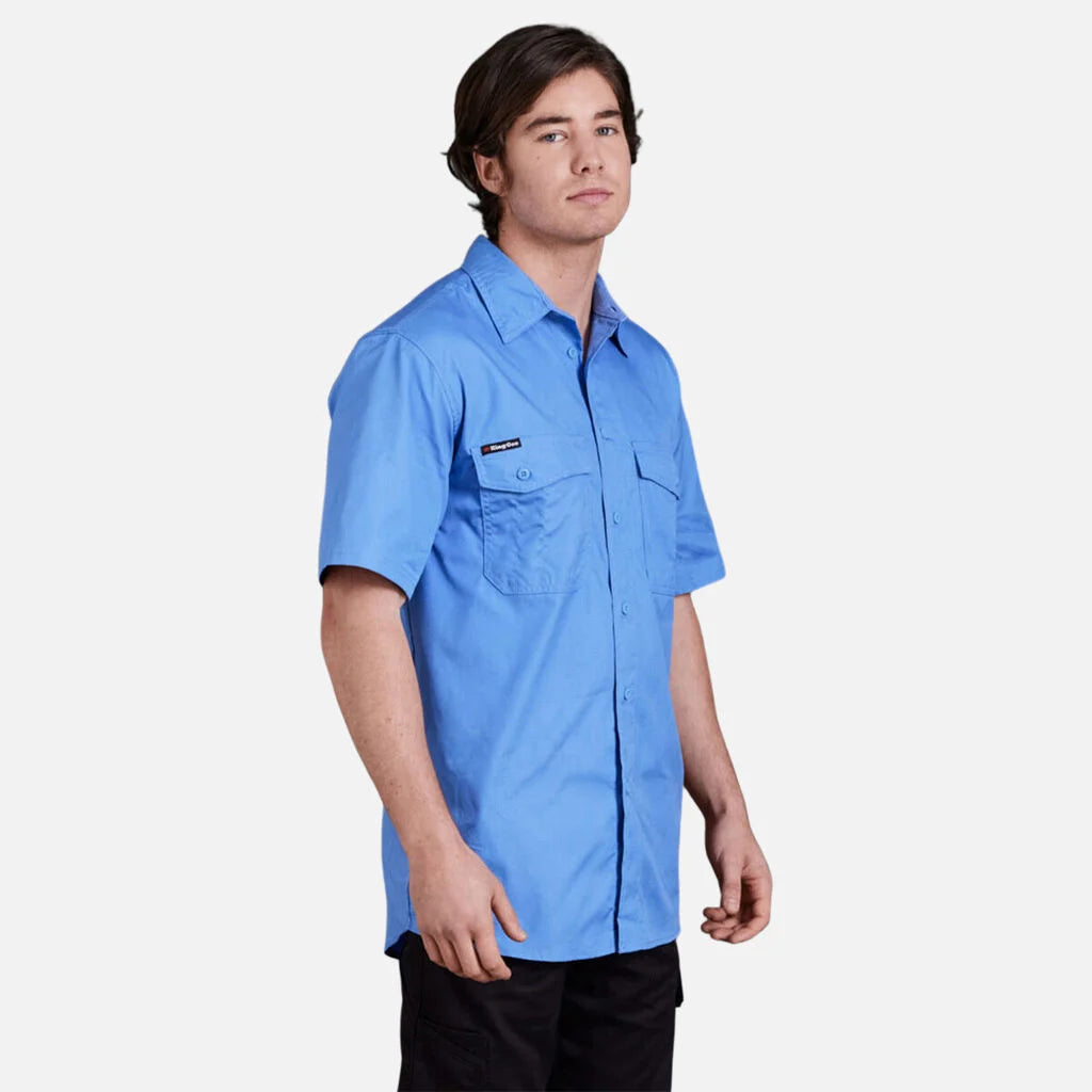 KingGee Men's Workcool 2 Lightweight Ripstop Work Shirt K14825