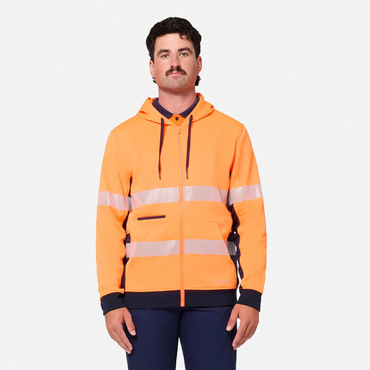 KingGee Originals Hi-Vis Spliced Full Zip Hoodie K55018
