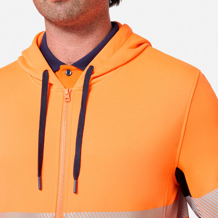 KingGee Originals Hi-Vis Spliced Full Zip Hoodie K55018