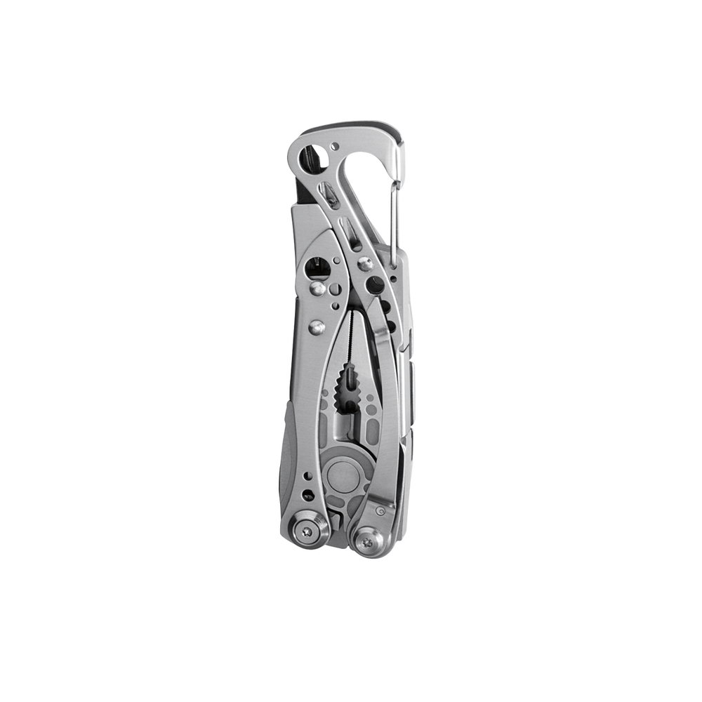 Leatherman Skeletool stainless steel multi-tool folded closed