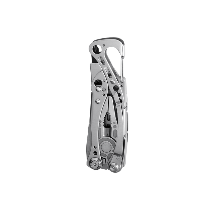 Leatherman Skeletool stainless steel multi-tool folded closed