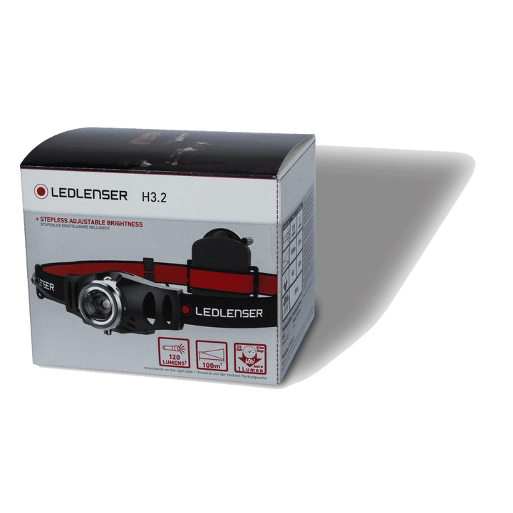 LEDLENSER H3.2 Headlamp - Black / Red - detail 2