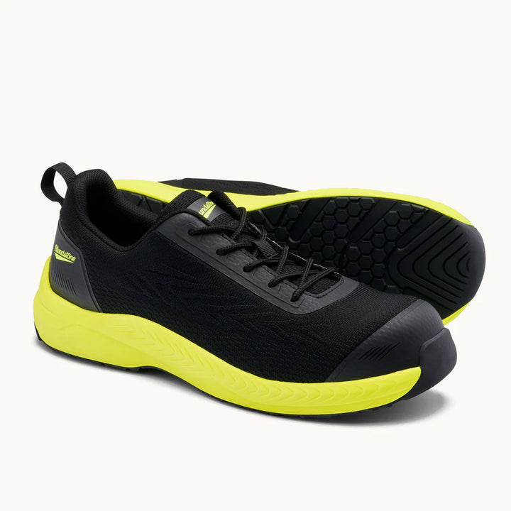 Blundstone 842 Mens Black & Yellow Safety Jogger