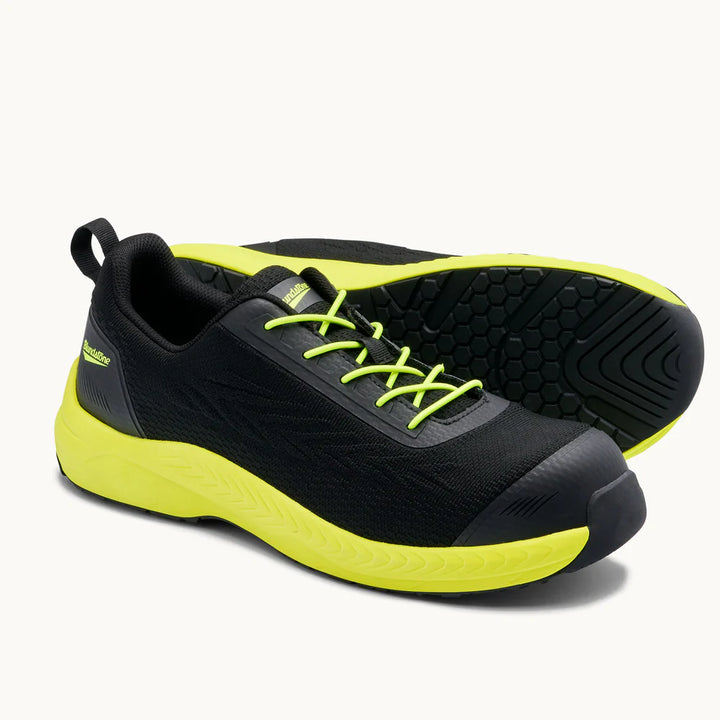 Blundstone 842 Mens Black & Yellow Safety Jogger
