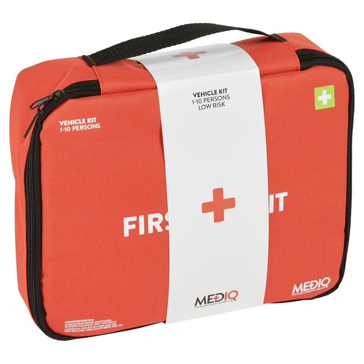 First Aid Kit - Motorist Soft Pack 1-10 PERSON MEDIQ FAEVS