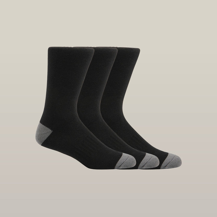 Hard Yakka Men Bamboo Crew Socks 3 Pack Y20015