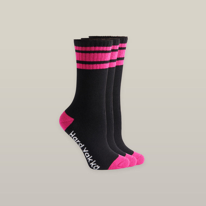 Hard Yakka Women's 3 Pack Bamboo Work Sock     Y26455
